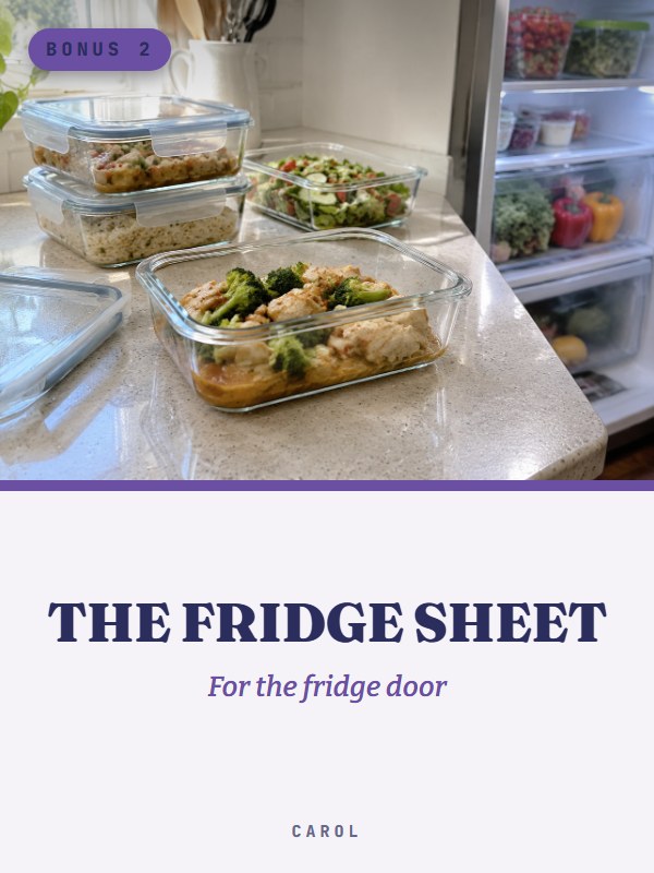 The Fridge Sheet